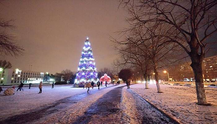 New Year's Eve In Russia