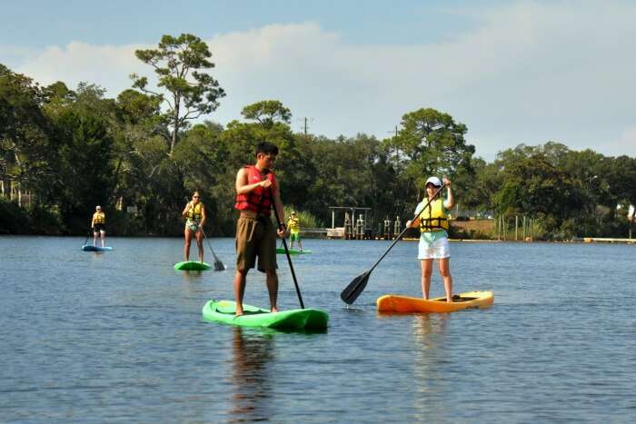 Paddleboarding