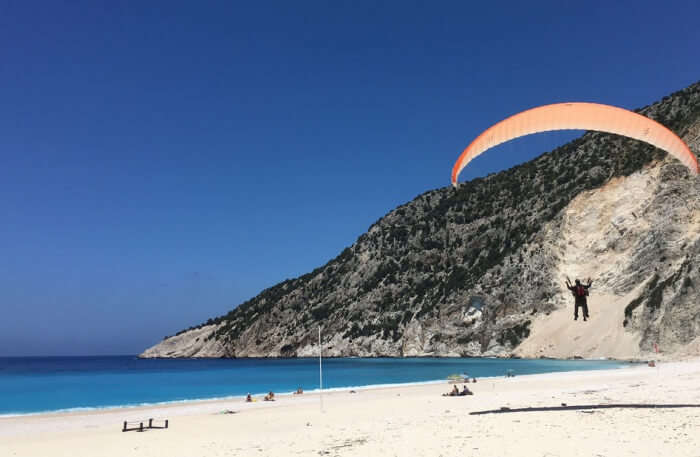 Paragliding in Kefalonia