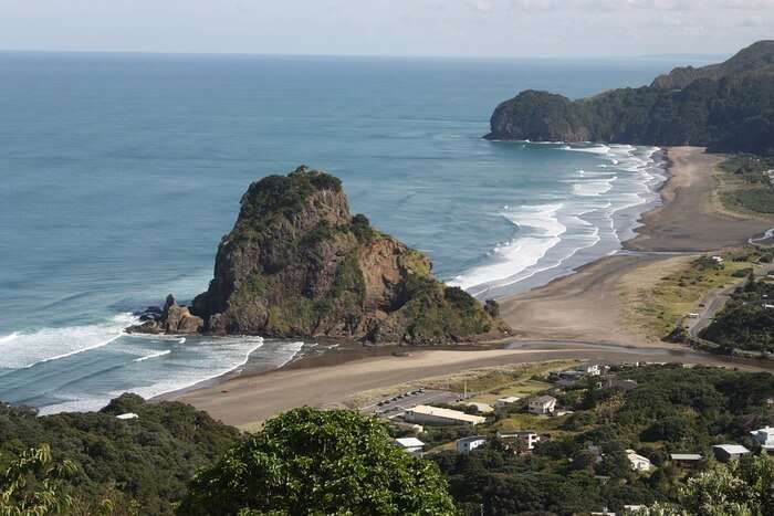 Beach side view