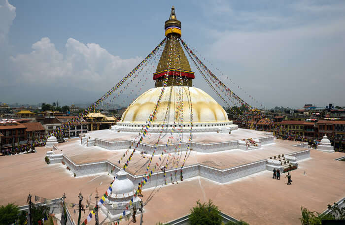 Boudhanath Temple view