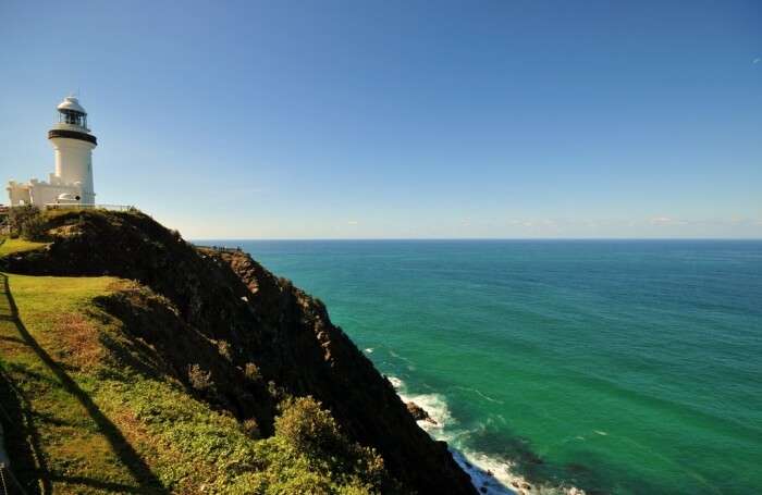 The picturesque view of one of the well known Australia tourist attractions, Byron Bay.