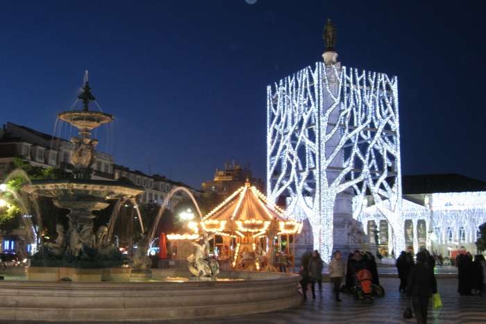 Rossio Square Christmas Market