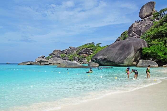 Snorkel around the Similan Islands