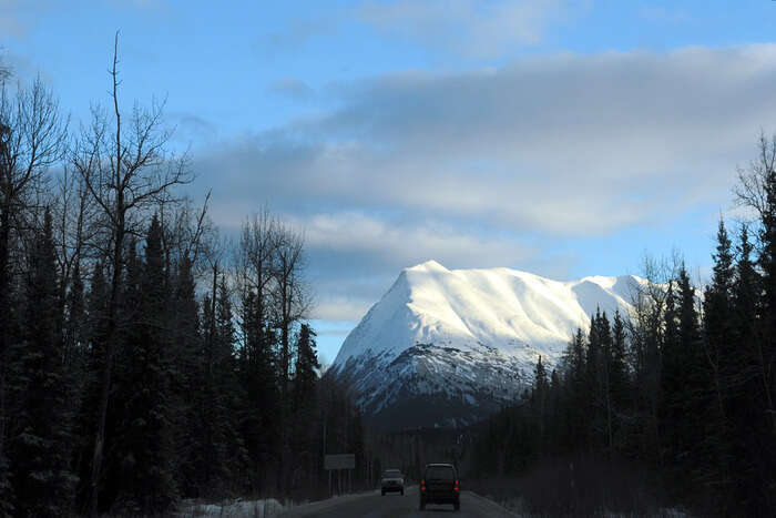 Snow mountain