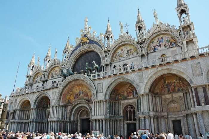 St. Mark's Basilica-The most visited church in Italy