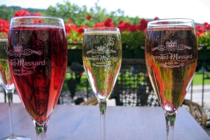 Taste The Sparkling Wine