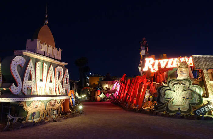 The Neon Museum view