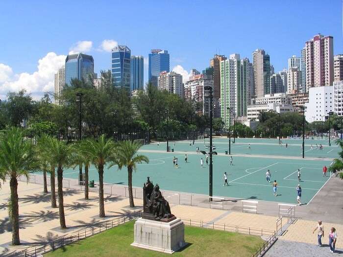 victoria park in HK