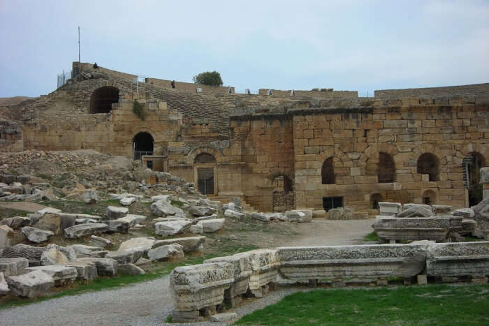 Visit the Roman ruins in Hierapolis