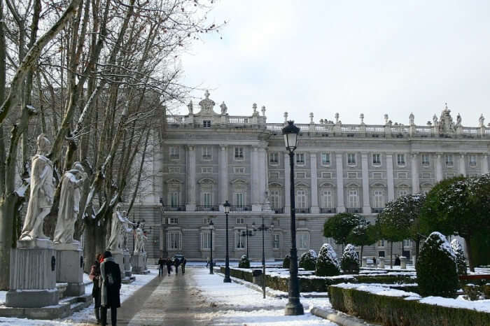 Winter Weather In Madrid Spain