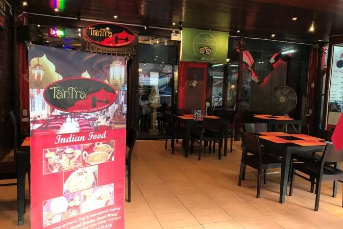 finding the indian restaurant in thailand