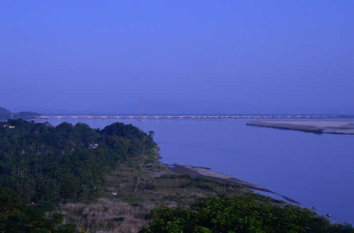 top of Agnigarh hill