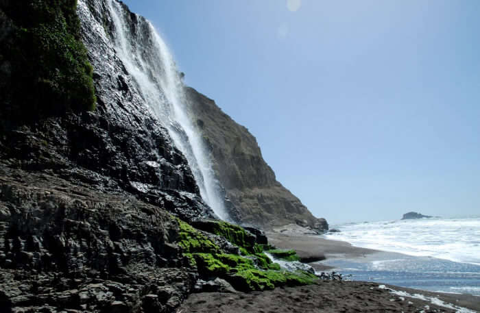 Waterfall view