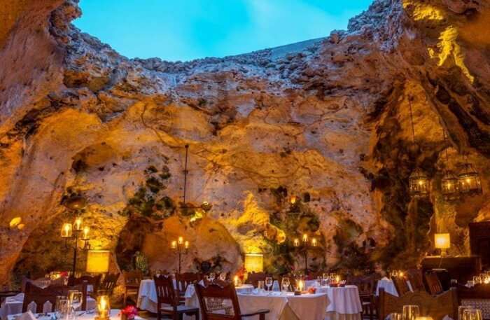 Ali Barbour's Cave Restaurant