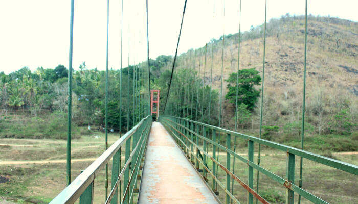 Ayyappancoil Hanging Bridge in Idukki