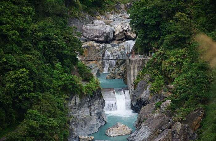 View Of Barot Dam