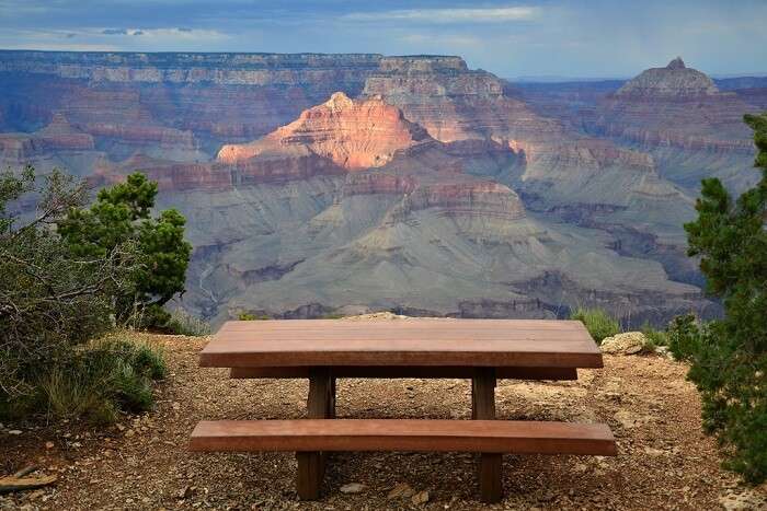 Grand canyon picnic sspot