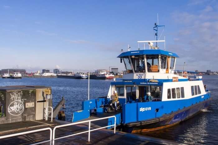 Catch the ferry to Amsterdam North