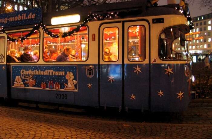 Christmas Tram