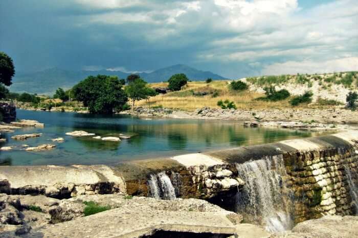 Cijevna Waterfall