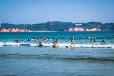 Weligama in Sri Lanka