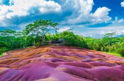 gorgeous view of mauritius island