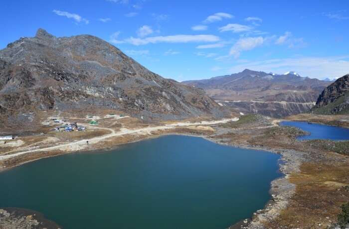 view of the beautiful lake