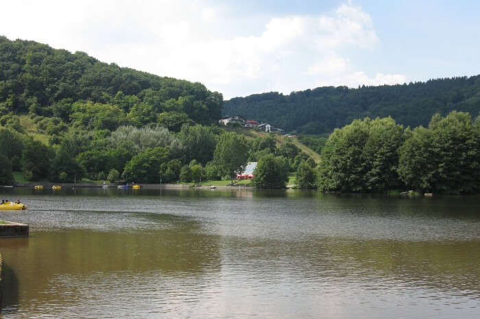 Echternach Town And Echternach Lake