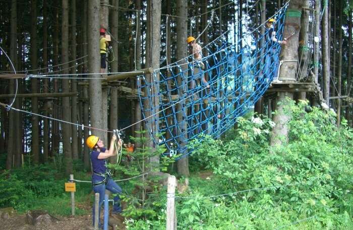 Climbing Forest Gruentensee High Ropes Course