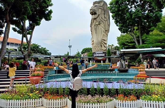 Merlion Statue