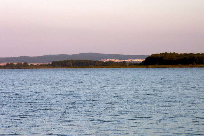 Lake Jamno in Poland