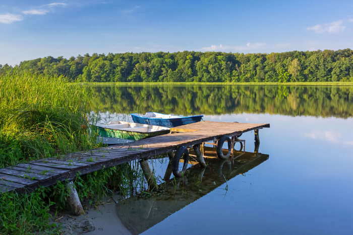 Lake Karas in Poland