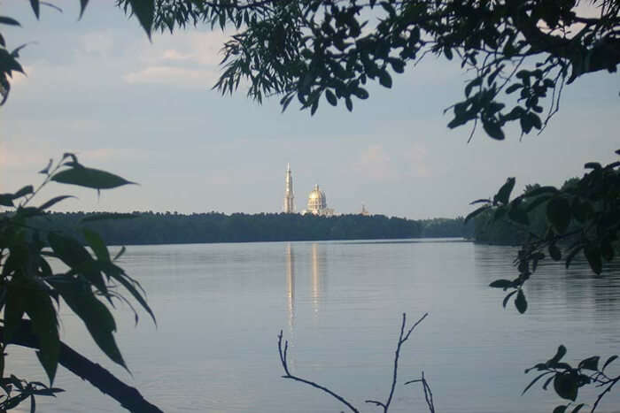 Lake Licheńskie in Poland