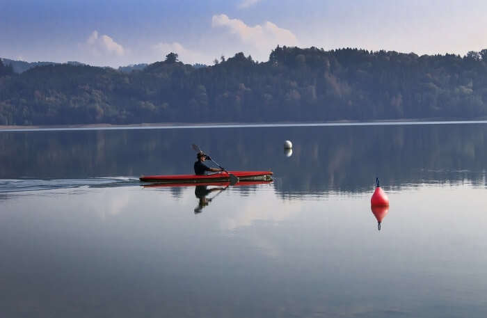 Lake Simssee view