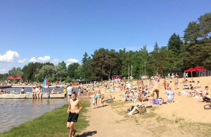 Lake Verevi Beach