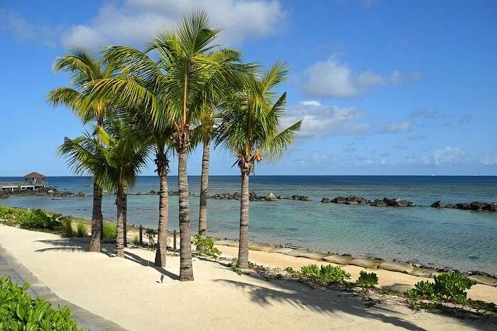 mauritius beach view