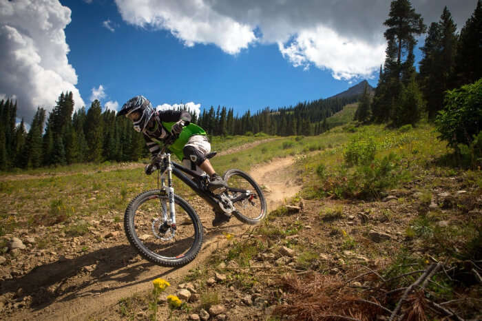 Mountain Biking in J And K