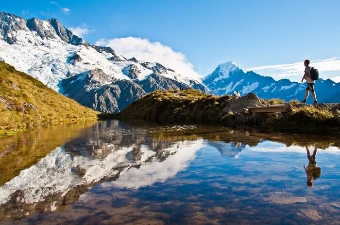 Mountains In New Zealand (Cover)