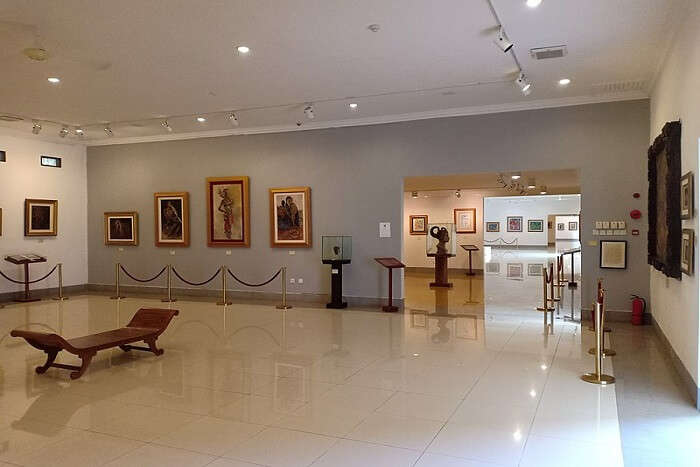 inside view of the museum