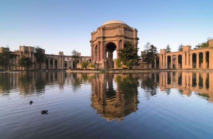 View of Palace of Fine Arts