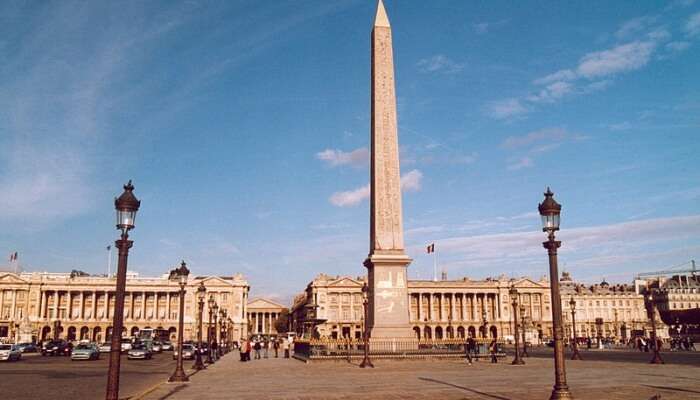 Place De La Concorde, one of the popular places to visit in Paris