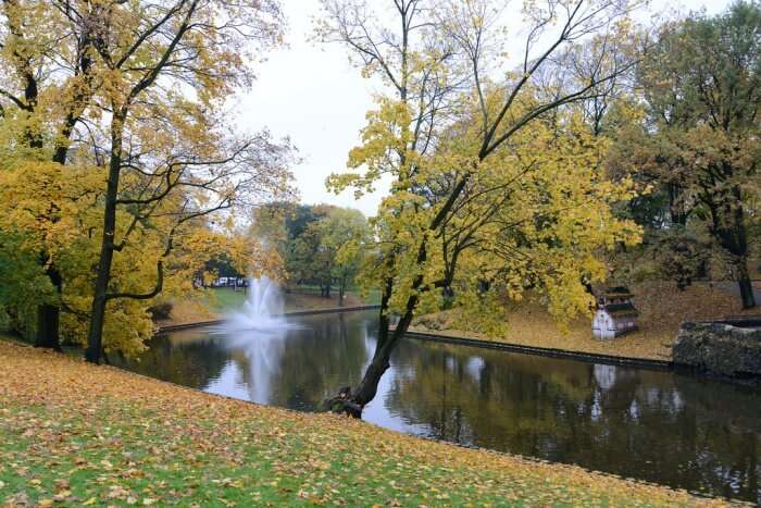 Riga's Bastejkalns Park