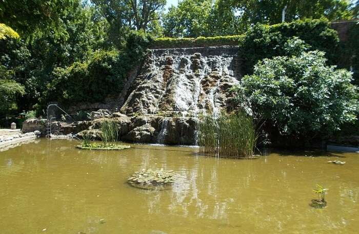 Roman Bath Waterfall