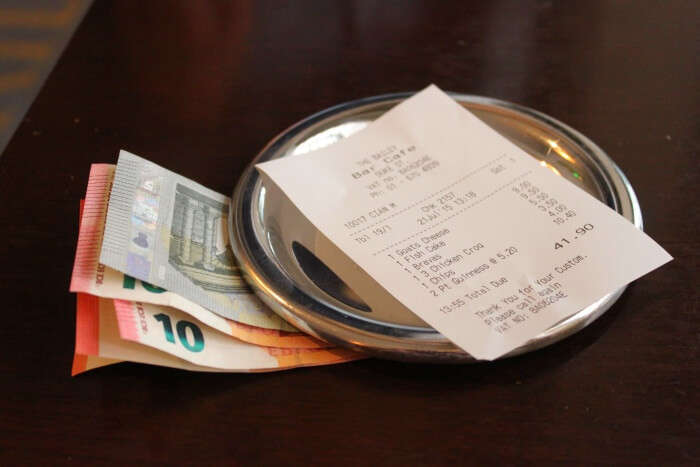 Say yes to tipping