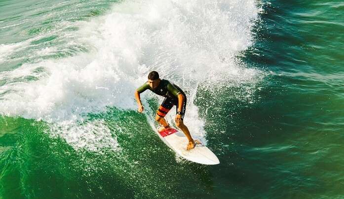 surfing