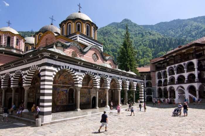 The Rila Monastery and the Rila Mountains