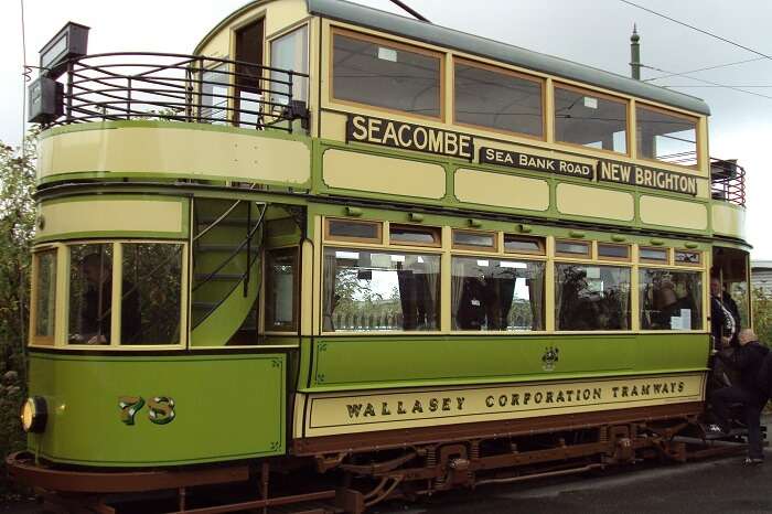 Time travel in vintage trams