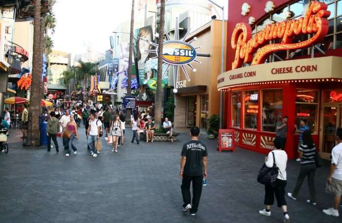 Universal Studios Hollywood view