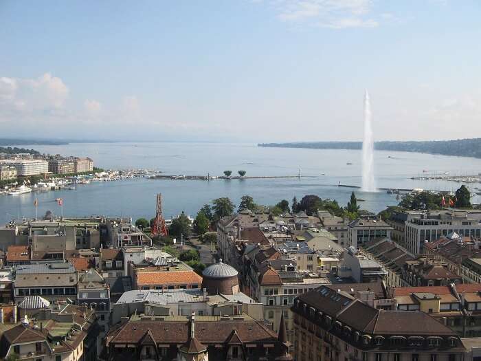Geneva, one of the places to visit in August in the world